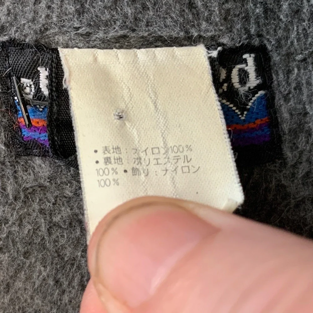 VTG Patagonia Shelled Synchilla Jacket Mens M‎ Green Fleece Lined Bomber USA